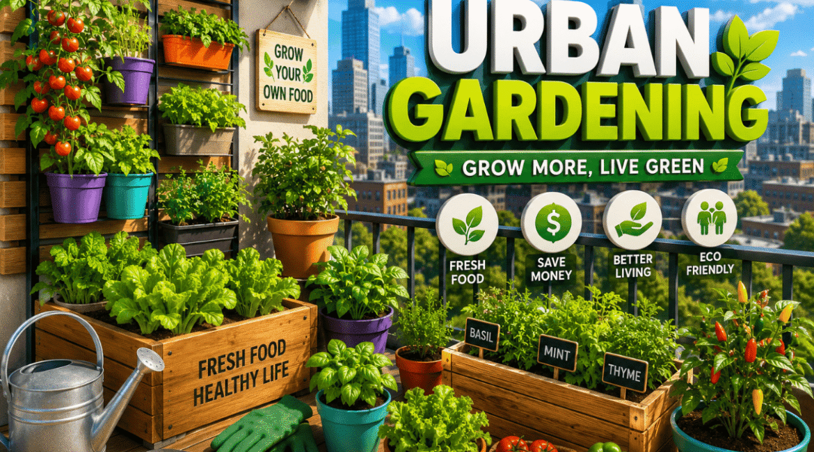 what is urban gardening