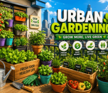 what is urban gardening