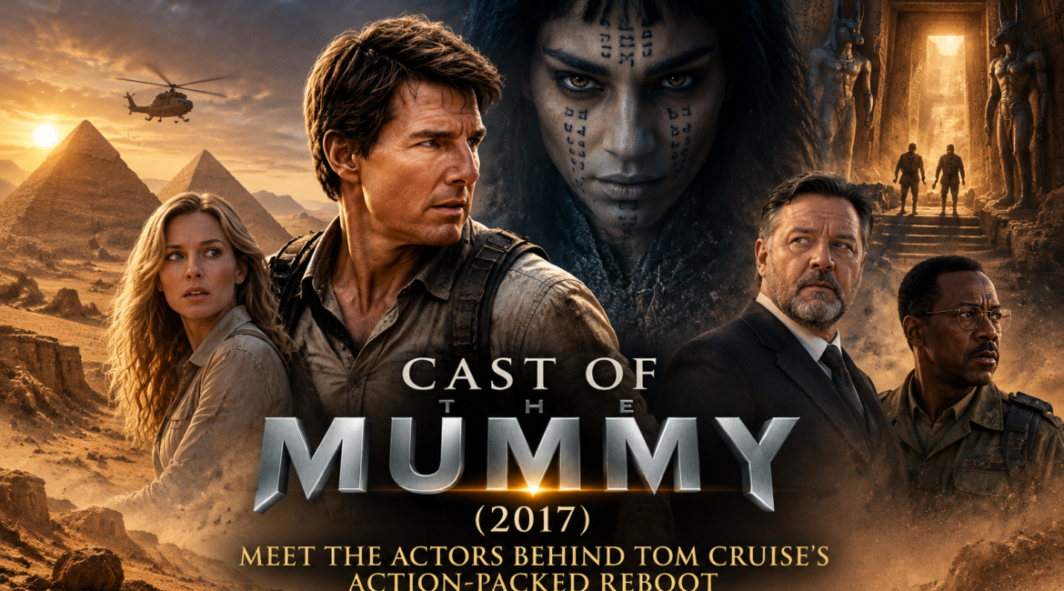 cast of the 2017 mummy
